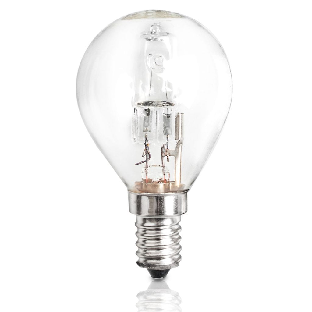 BOMBILLA ECO HALÓGENA MATEL ESFÉRICA CLARA E14 28W