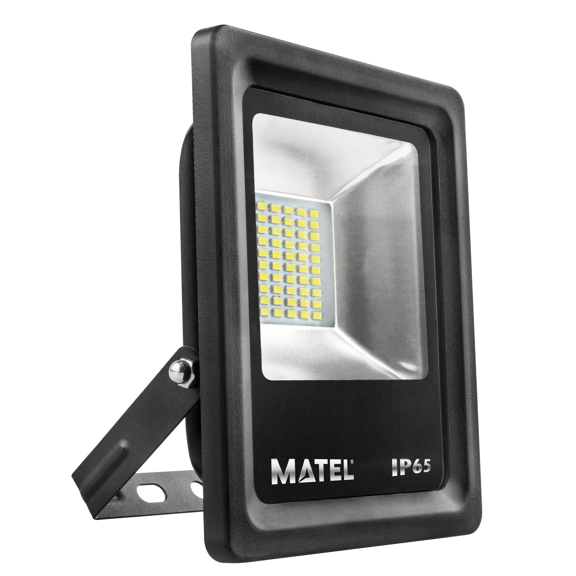 PROYECTOR LED MATEL NEGRO IP65 10W CÁLIDA