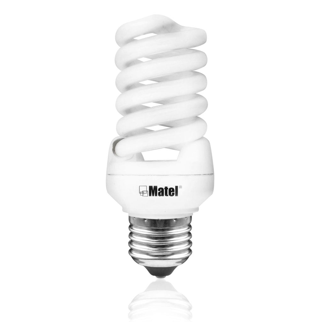 BOMBILLA BAJO CONSUMO MATEL ESPIRAL MICRO E27 11W FRÍA