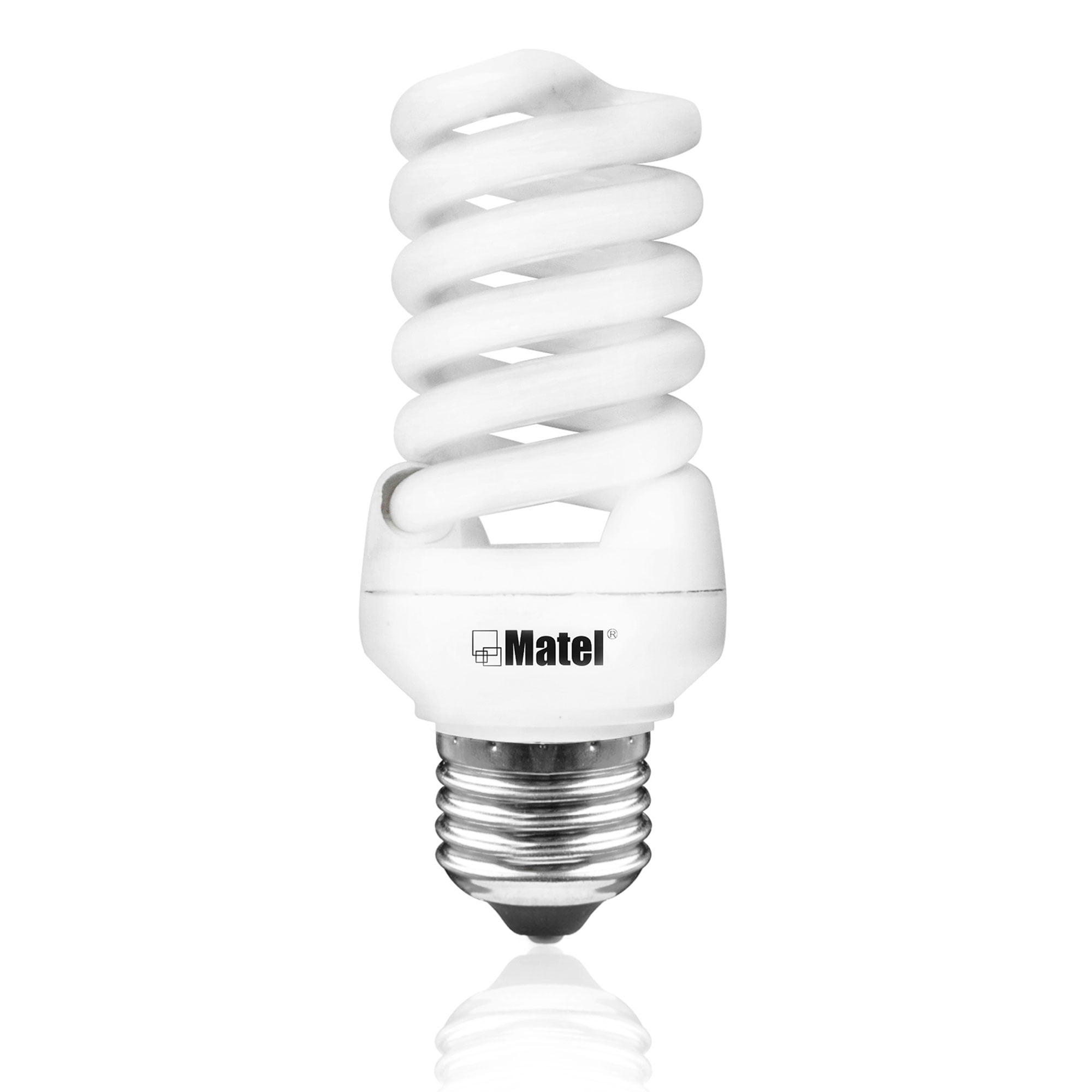 BOMBILLA BAJO CONSUMO MATEL ESPIRAL MINI E27 15W CÁLIDA