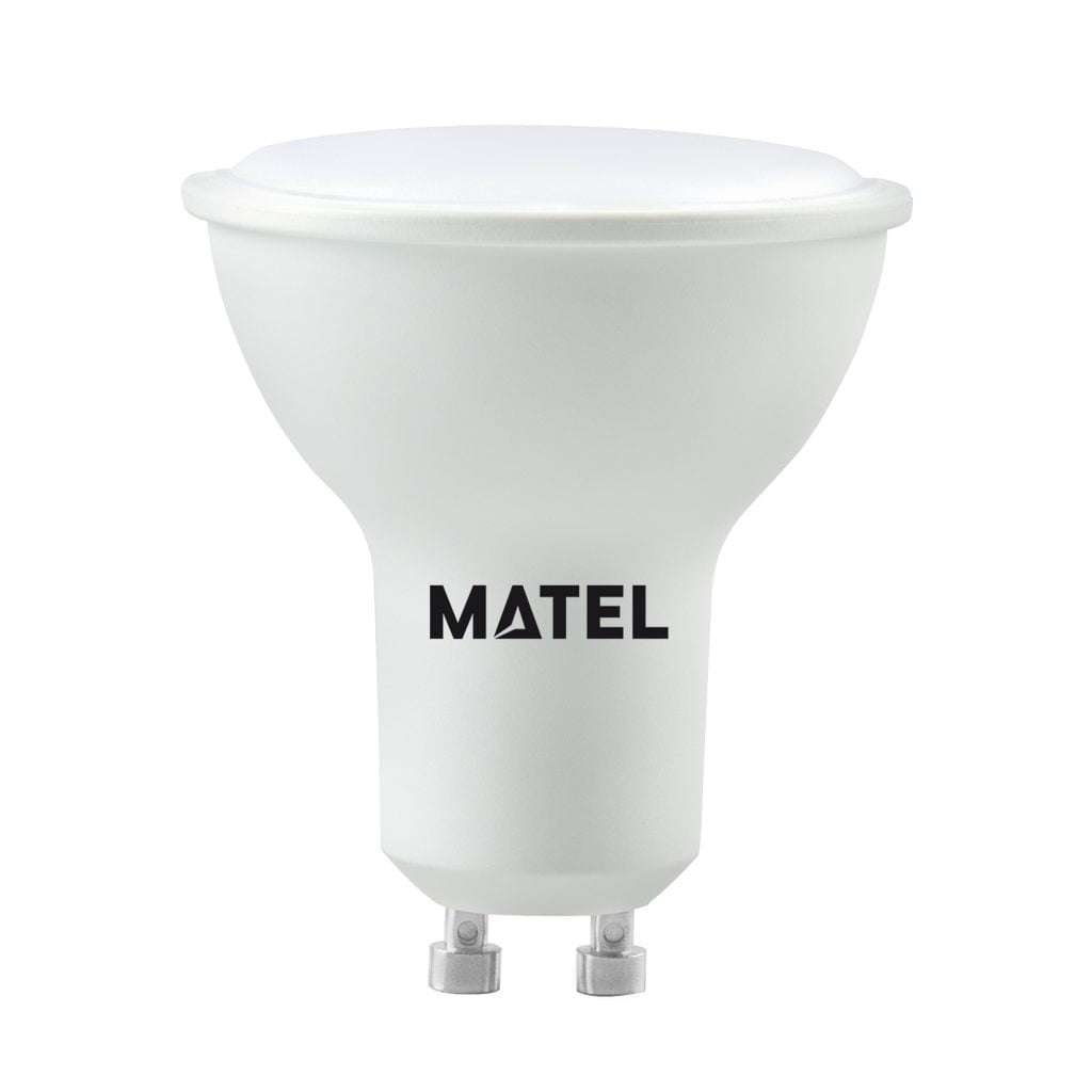 BOMBILLA LED MATEL DICROICA GU10 5W FRÍA
