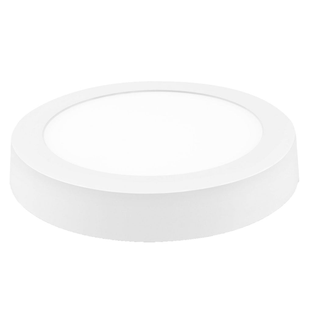 DOWNLIGHT LED MATEL SUPERFICIE REDONDO BLANCO 18W FRÍA