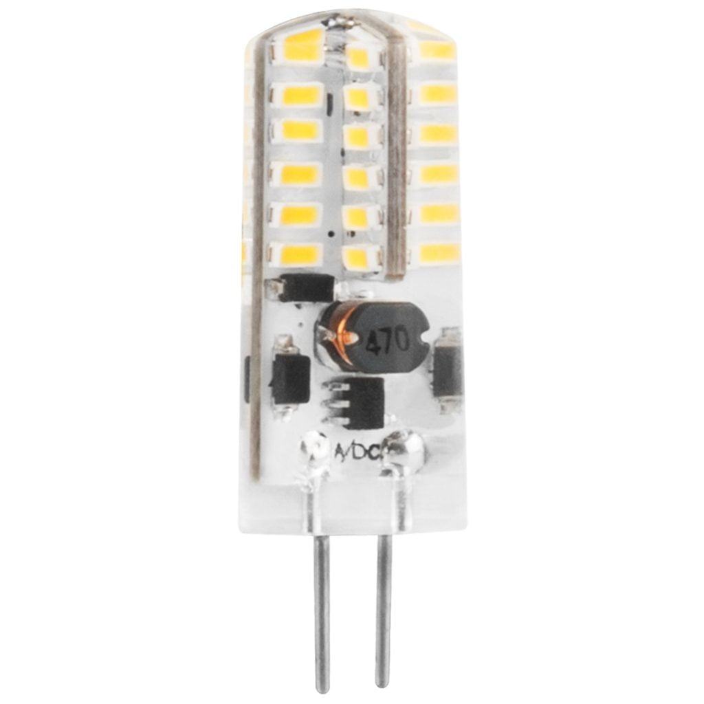 BOMBILLA LED MATEL G4 SILICONA 12V 3W CÁLIDA