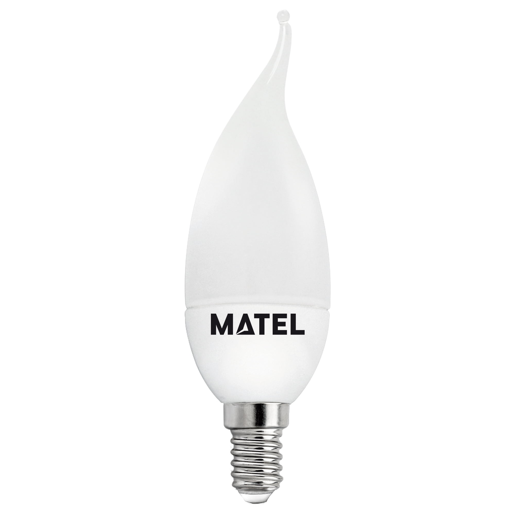 BOMBILLA LED MATEL VELA FLAMA E14 6W FRÍA
