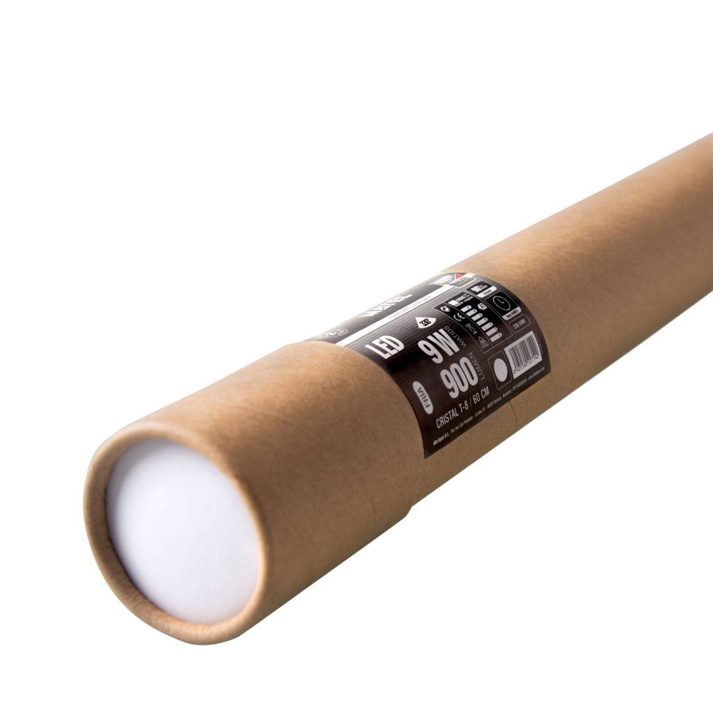 FLUORESCENTE LED MATEL CRISTAL 60CM 9W FRÍA - Imagen 2
