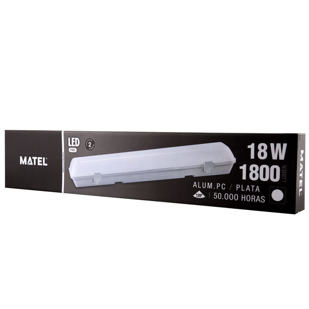 PANTALLA LED INTEGRADO MATEL IP65 18W 60CM FRÍA - Imagen 2