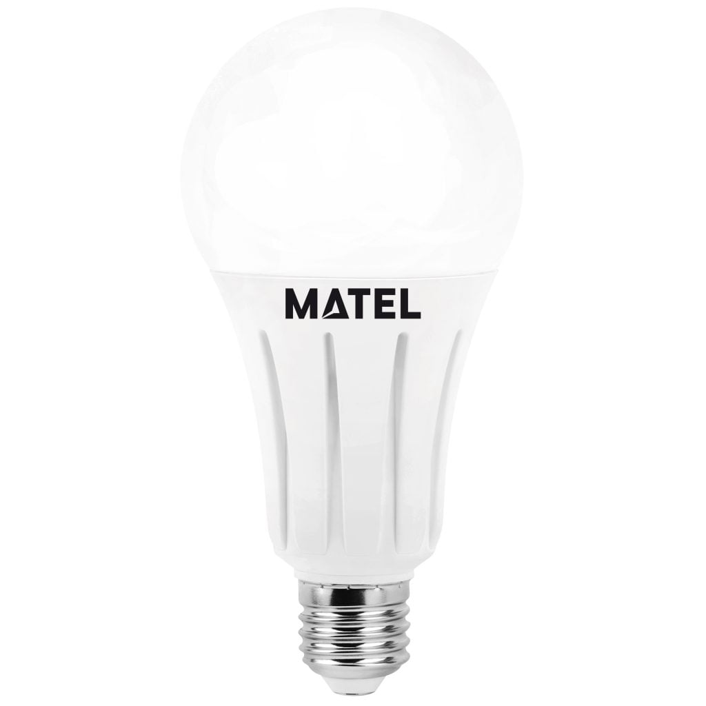 BOMBILLA LED MATEL ESTÁNDAR E27 ALUMINIO 18W NEUTRA