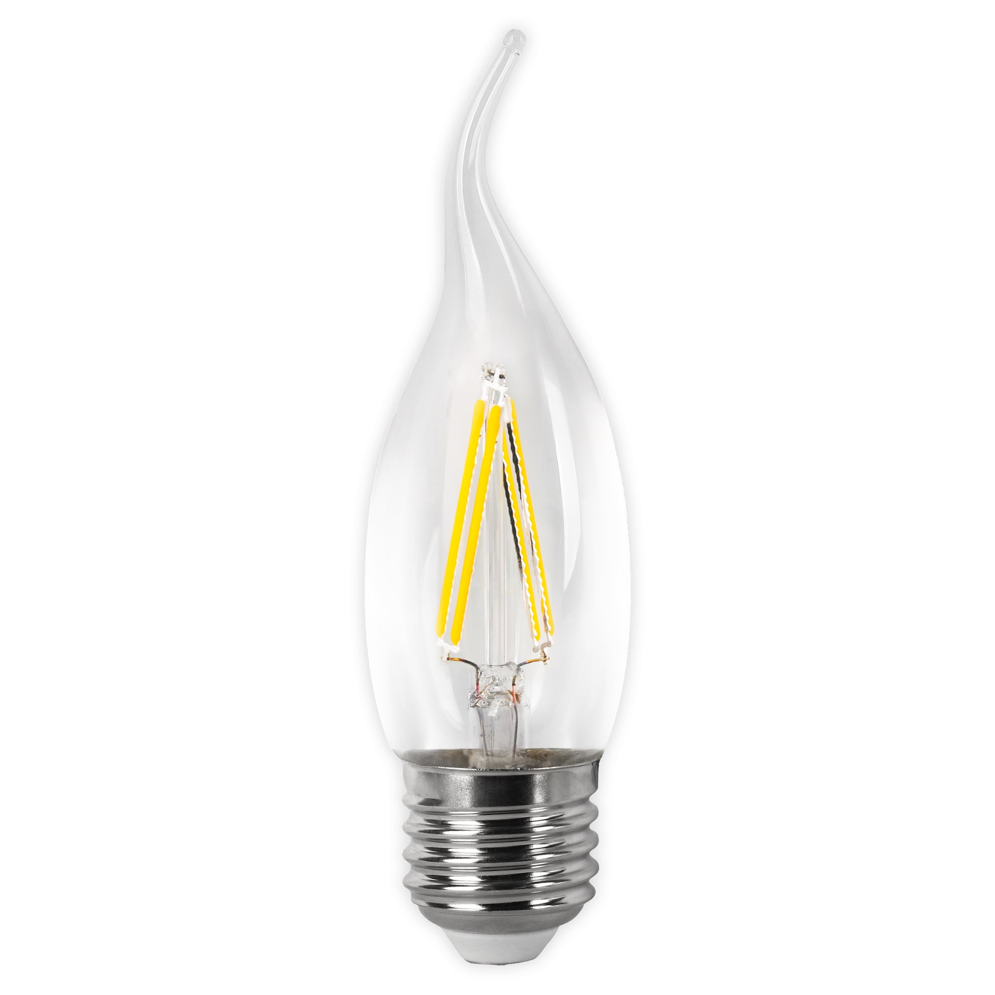 BOMBILLA LED MATEL FILAMENTO E27 FLAMA 4W CÁLIDA CLARA
