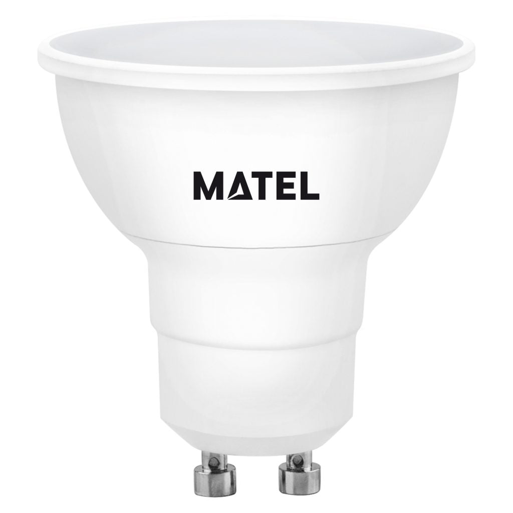 BOMBILLA LED MATEL GU10 5W RGB