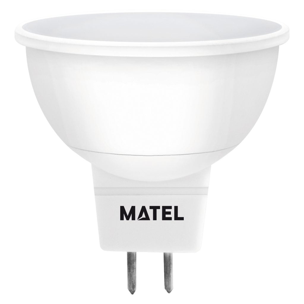 BOMBILLA LED MATEL DICROICA MR16 7W FRÍA