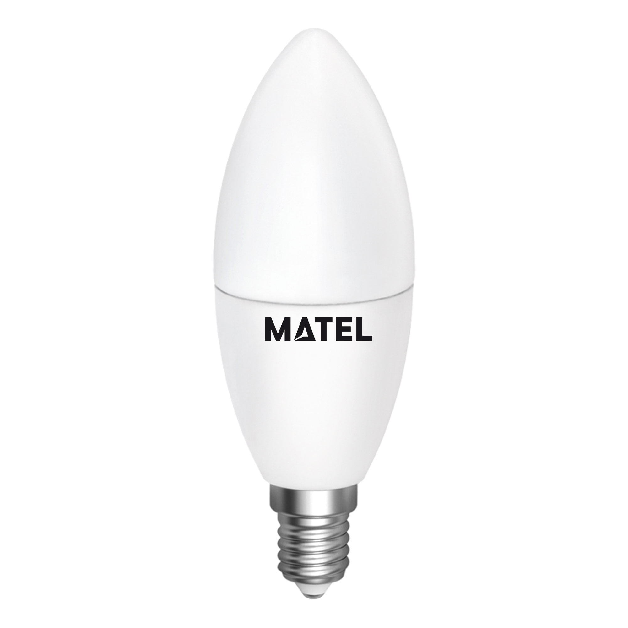 BOMBILLA LED MATEL VELA E14 CÁLIDA 7W REGULABLE