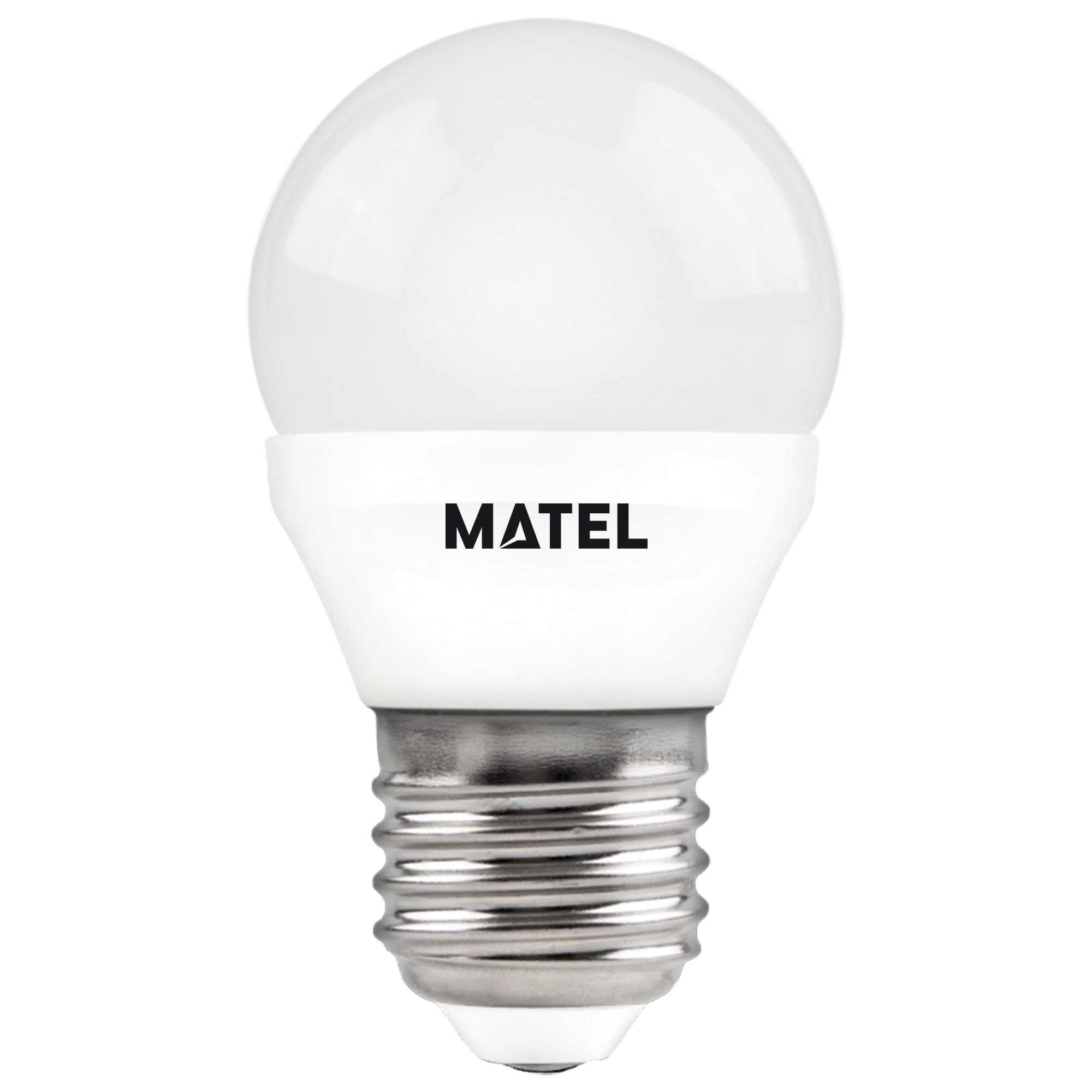 BOMBILLA LED MATEL ESFÉRICA E27 FRÍA 7W REGULABLE