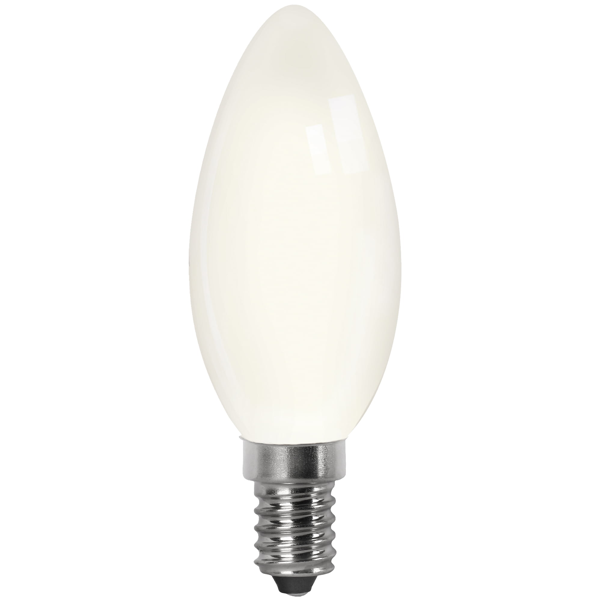 BOMBILLA LED MATEL FILAMENTO E14 VELA 4W CÁLIDA OPAL