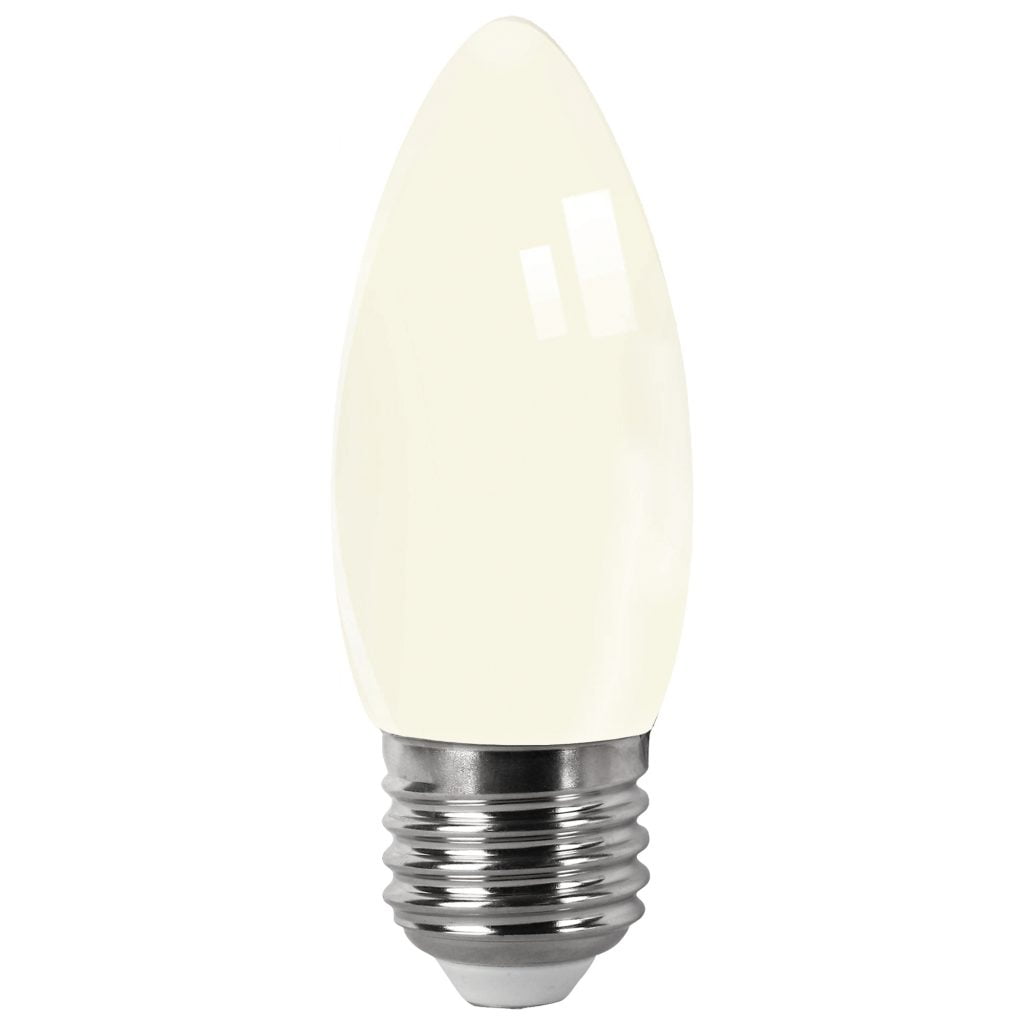 BOMBILLA LED MATEL FILAMENTO E27 VELA 2W CÁLIDA OPAL