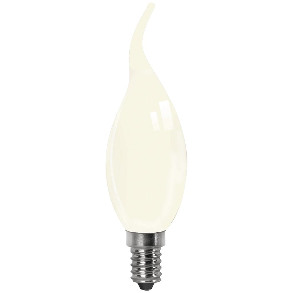 BOMBILLA LED MATEL FILAMENTO E14 FLAMA 2W CÁLIDA OPAL