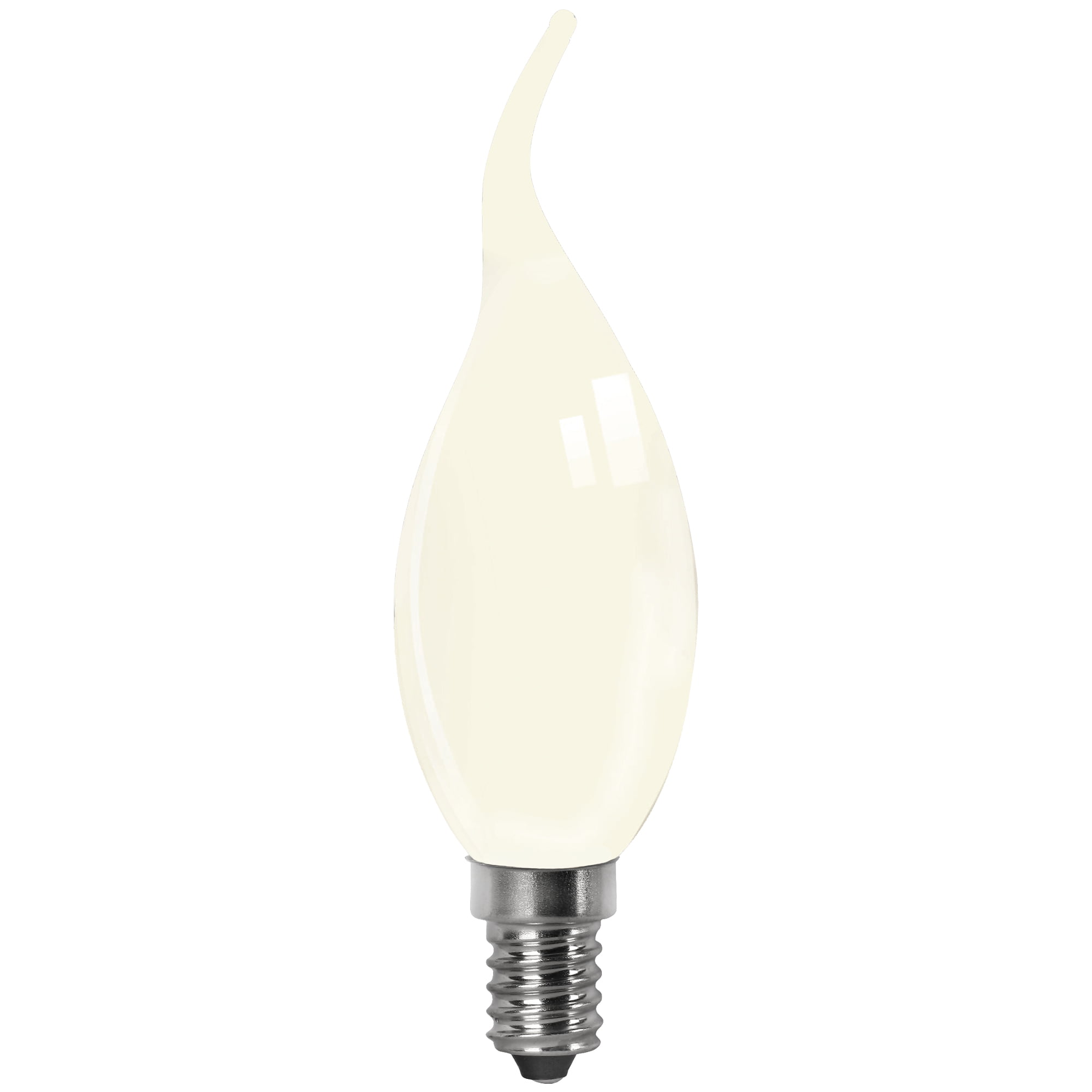 BOMBILLA LED MATEL FILAMENTO E14 FLAMA 2W CÁLIDA OPAL
