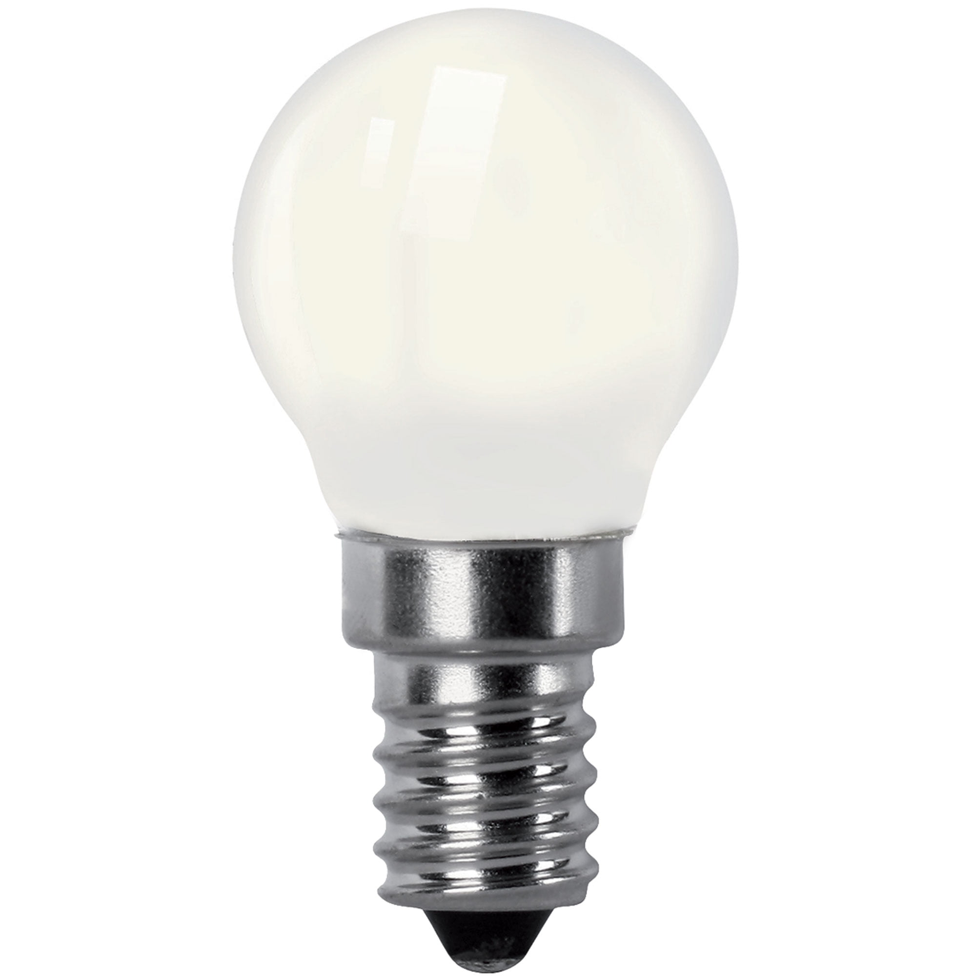 BOMBILLA LED MATEL FILAMENTO E14 G45 2W CÁLIDA OPAL
