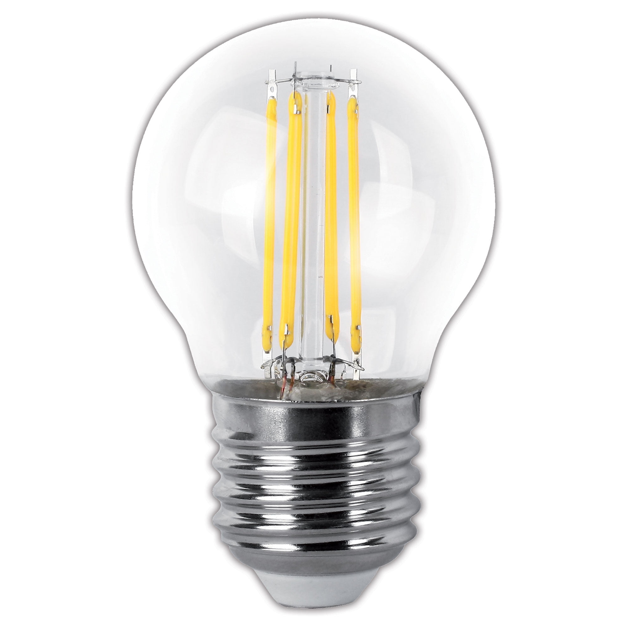 BOMBILLA LED MATEL FILAMENTO E27 G45 2W CÁLIDA CLARA