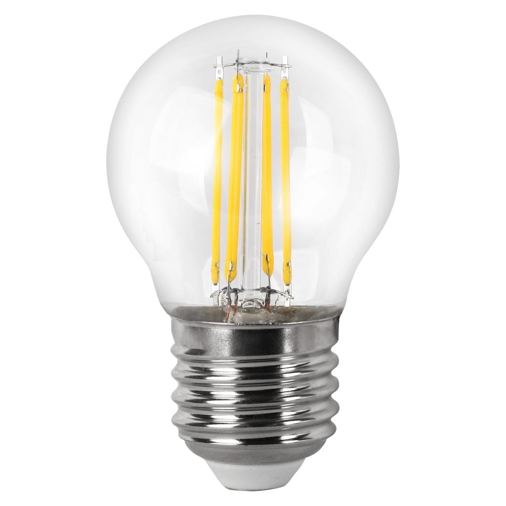 BOMBILLA LED MATEL FILAMENTO E27 G45 2W FRÍA CLARA