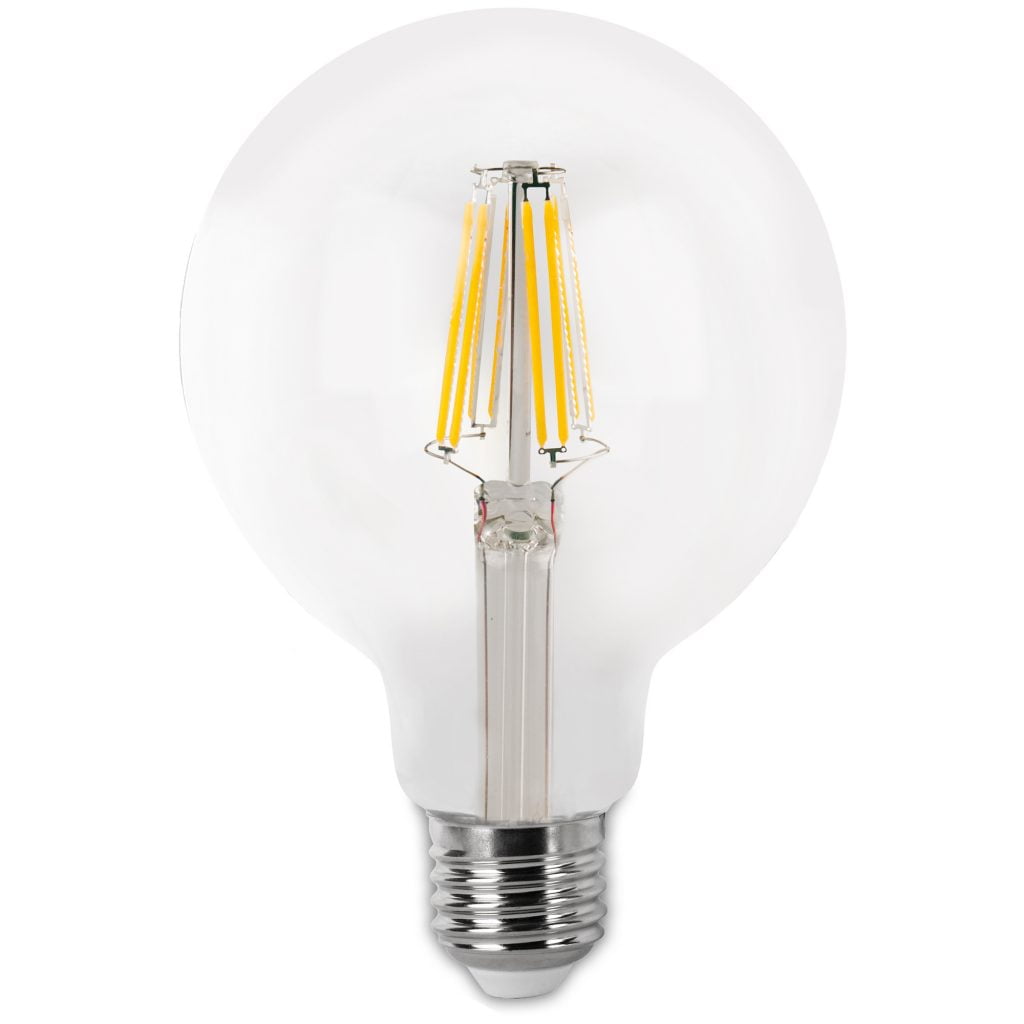 BOMBILLA LED MATEL FILAMENTO E27 G80 4W FRÍA CLARA