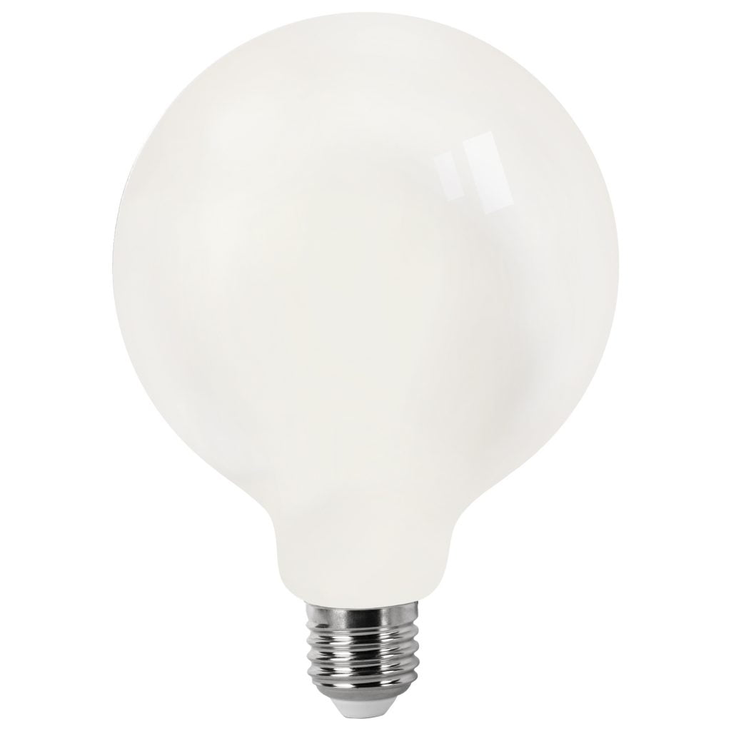 BOMBILLA LED MATEL FILAMENTO E27 G125 4W CÁLIDA OPAL