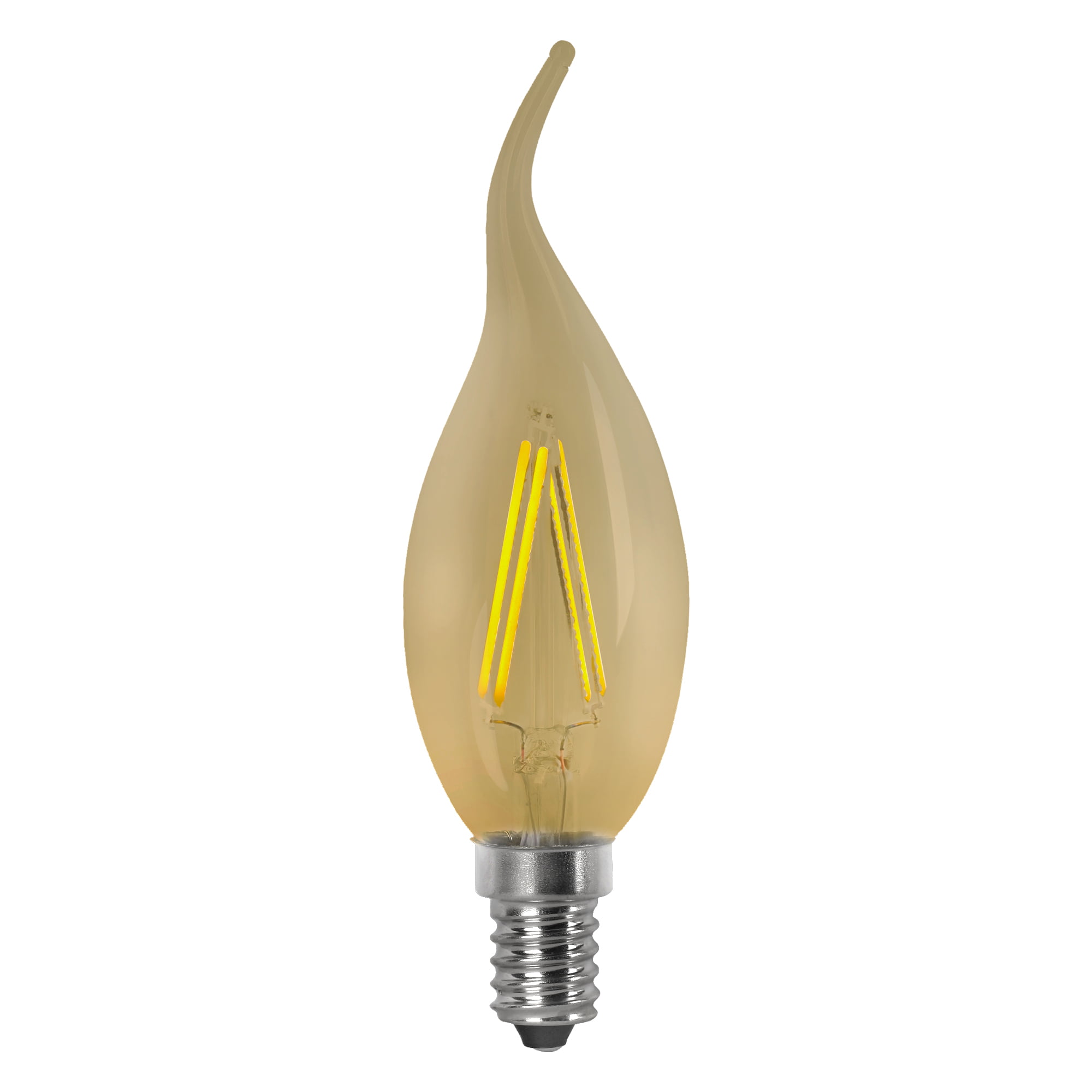 BOMBILLA LED MATEL FILAMENTO E14 FLAMA VINTAGE 4W