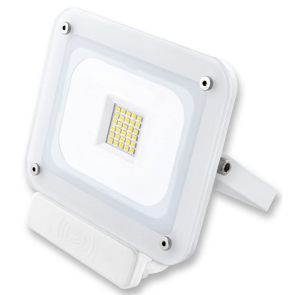 PROYECTOR LED MATEL SENSOR BLANCO IP65 20W FRÍA
