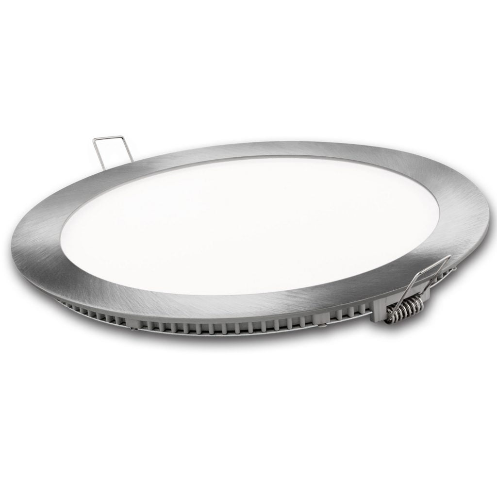 DOWNLIGHT LED MATEL REDONDO PLATA 3W NEUTRA