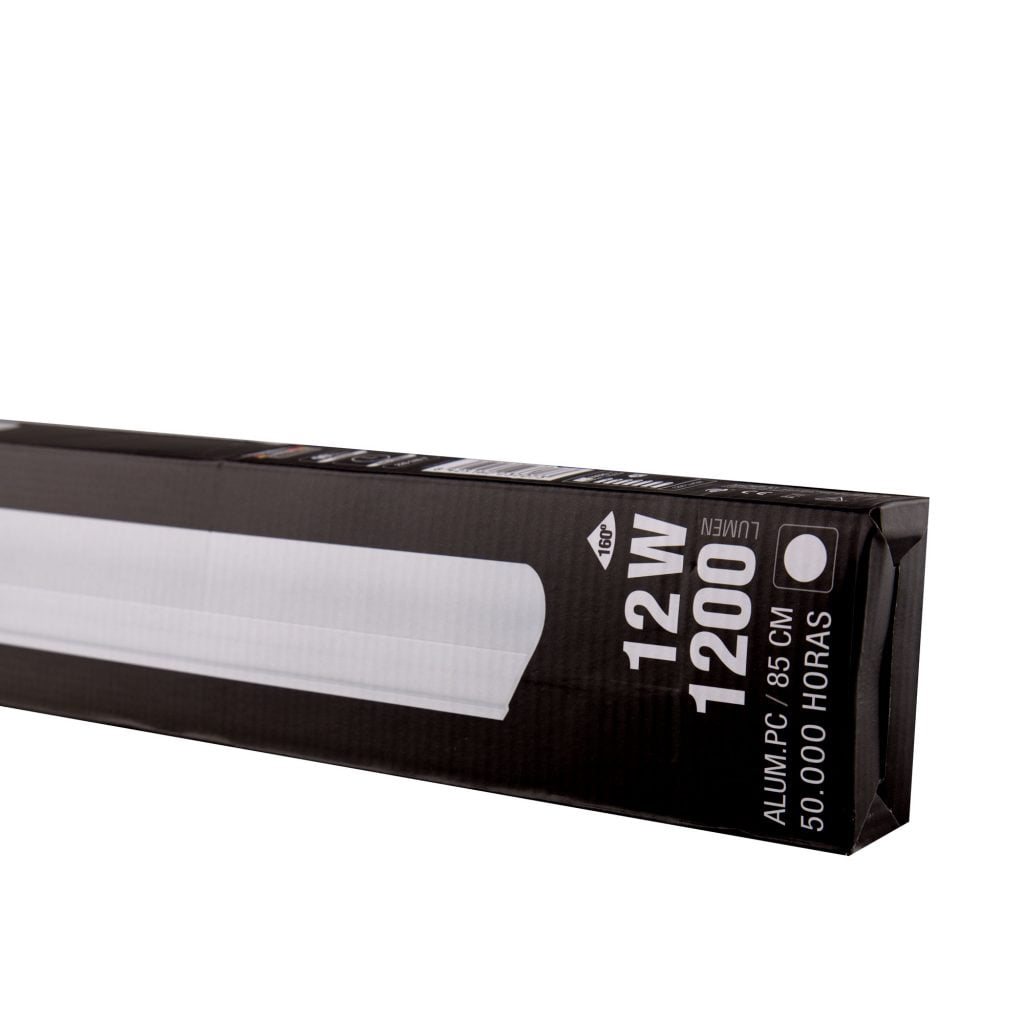 REGLETA LED MATEL CON INTERRUPTOR 12W 85CM FRÍA - Imagen 2