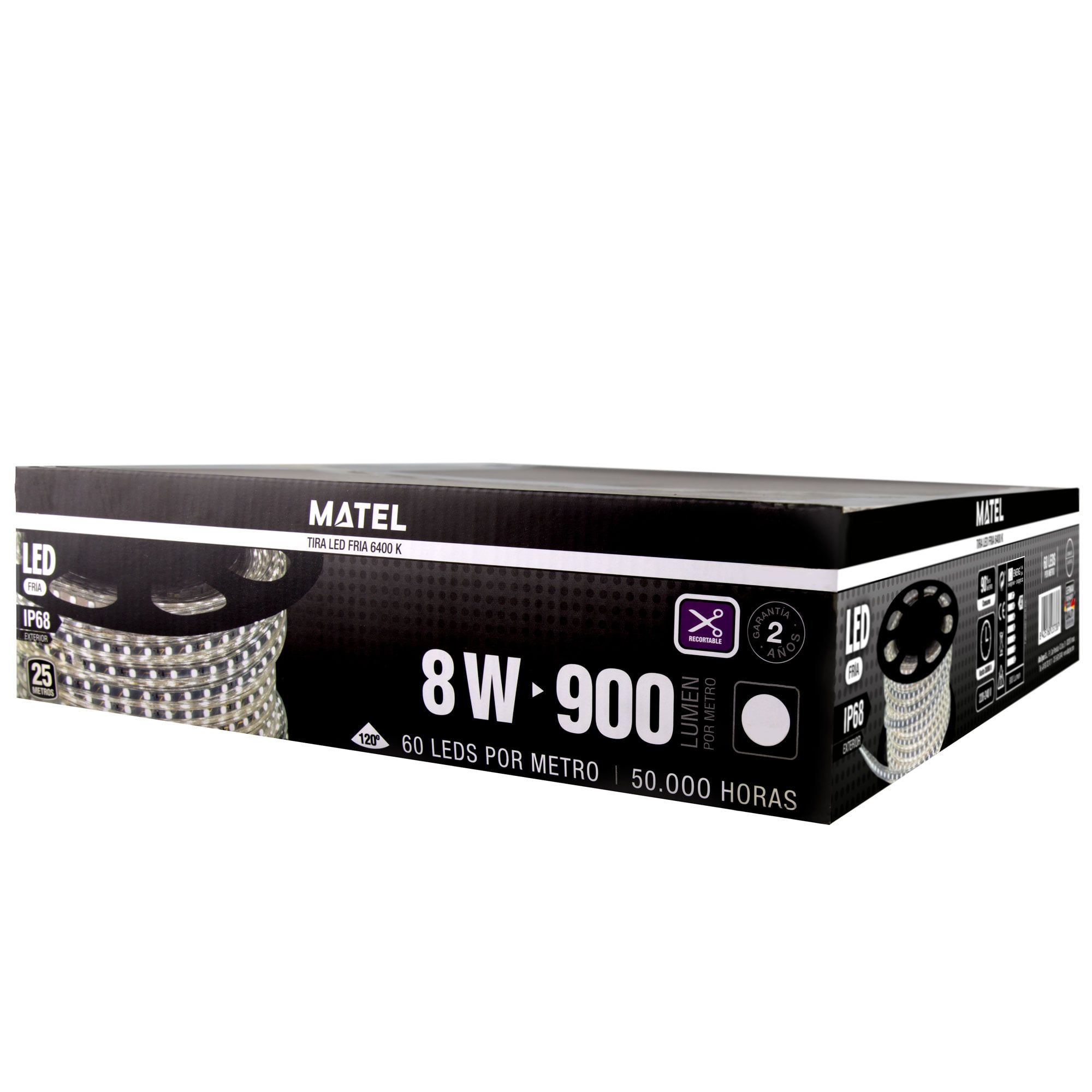 TIRA LED MATEL 220V IP68 25METROS SMD5050 FRÍA - Imagen 2