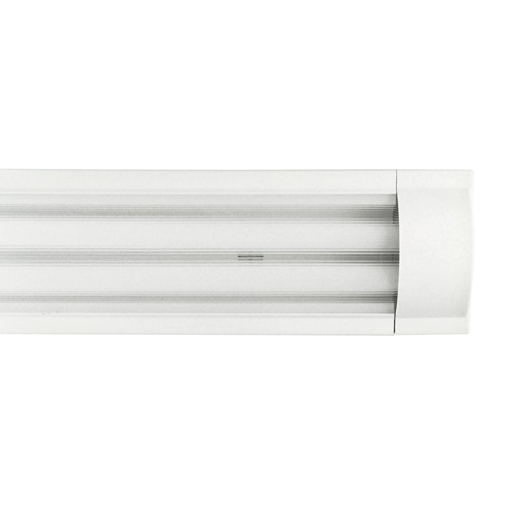 PANTALLA LED MATEL PARA 2 TUBOS LED 60CM