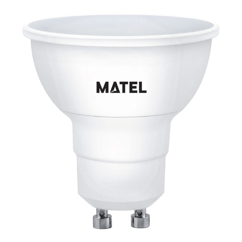 BOMBILLA LED MATEL GU10 5W FRÍA (3 INTENSIDADES)