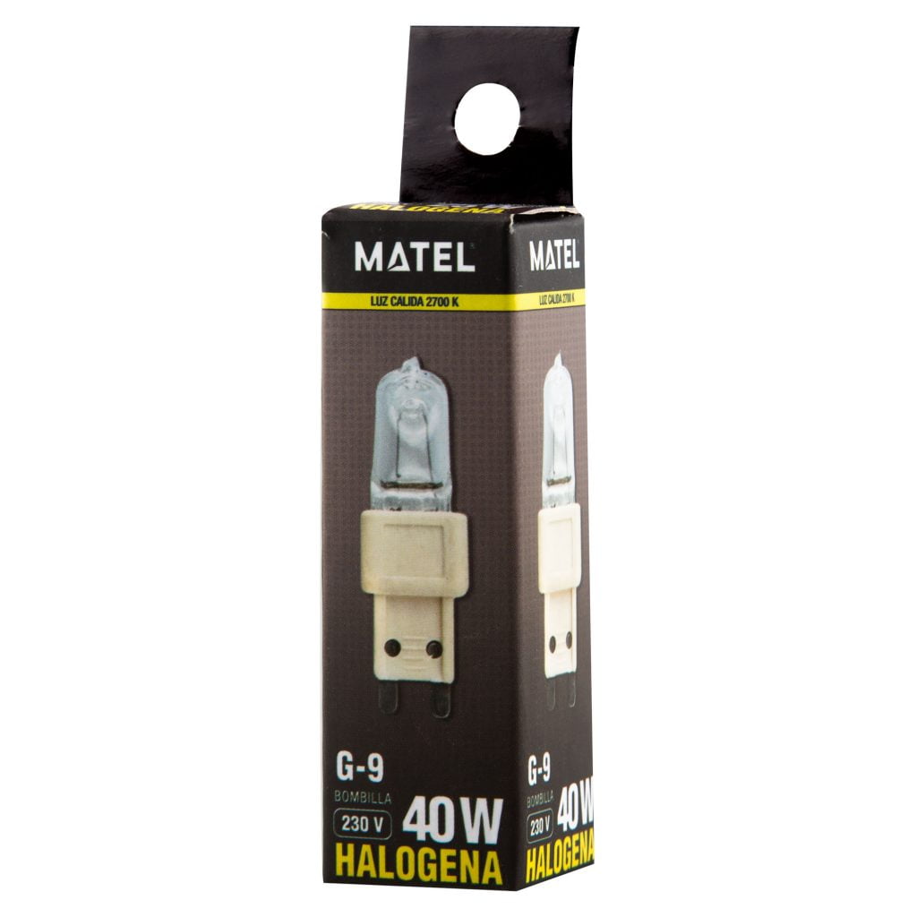 BOMBILLA ECO HALÓGENA MATEL HI-PIN G9 40W - Imagen 2