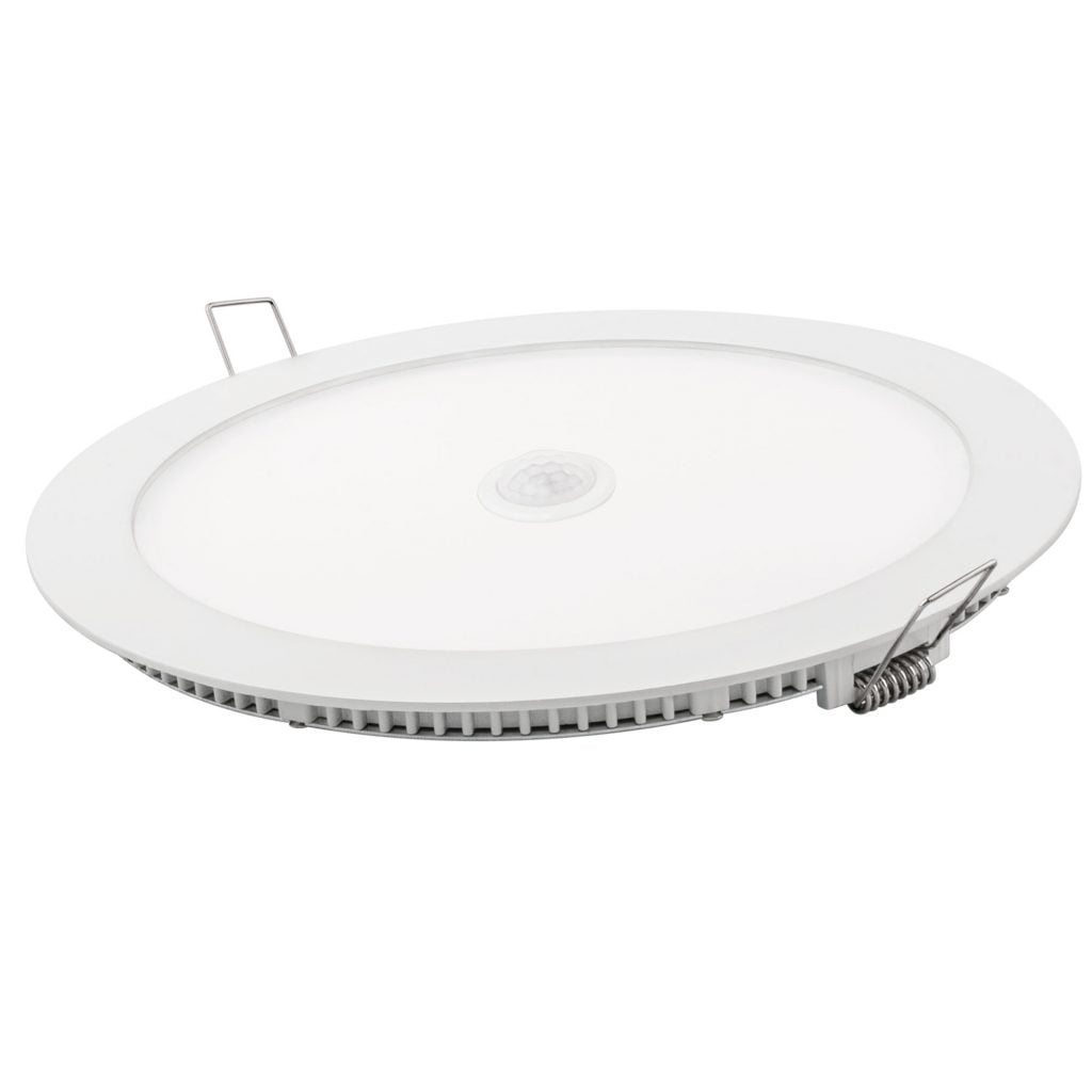 DOWNLIGHT LED MATEL REDONDO BLANCO SENSOR 18W NEUTRA