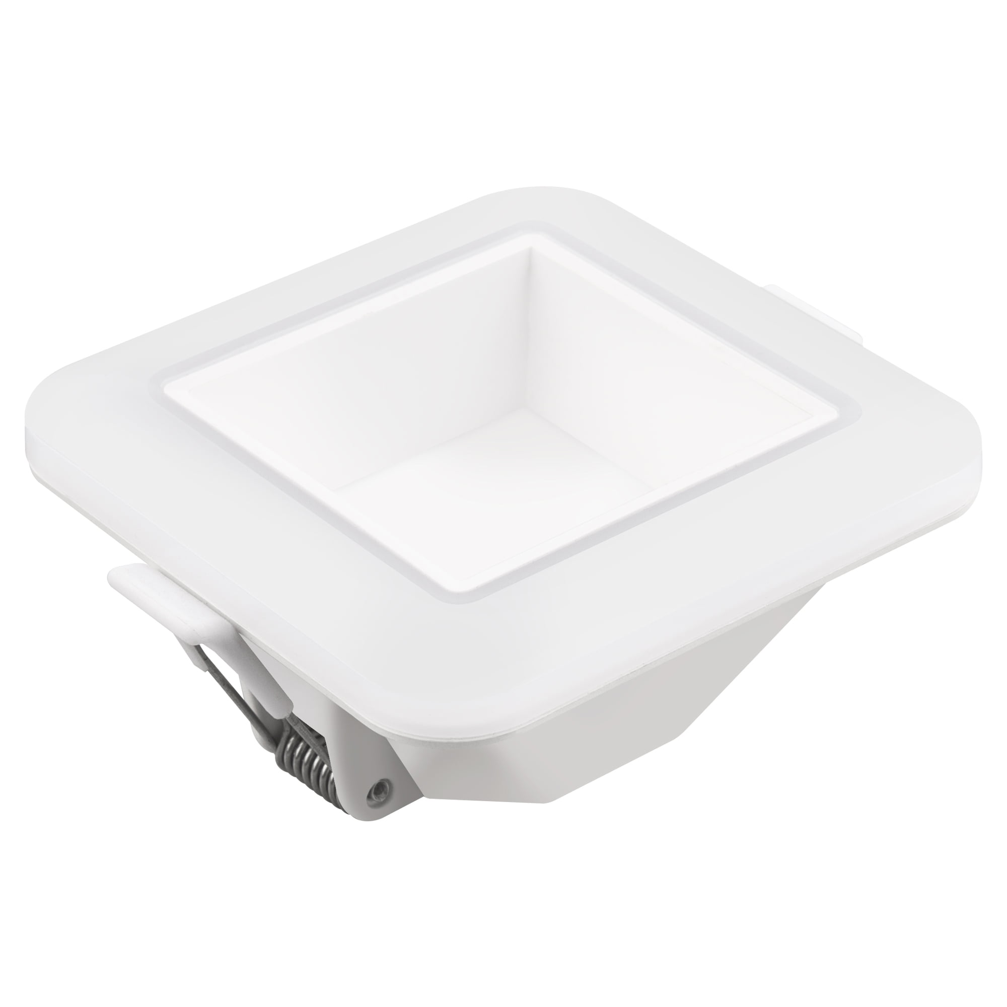 ARO LED MATEL CUADRADO 3 INTENSIDADES 8W FRÍA