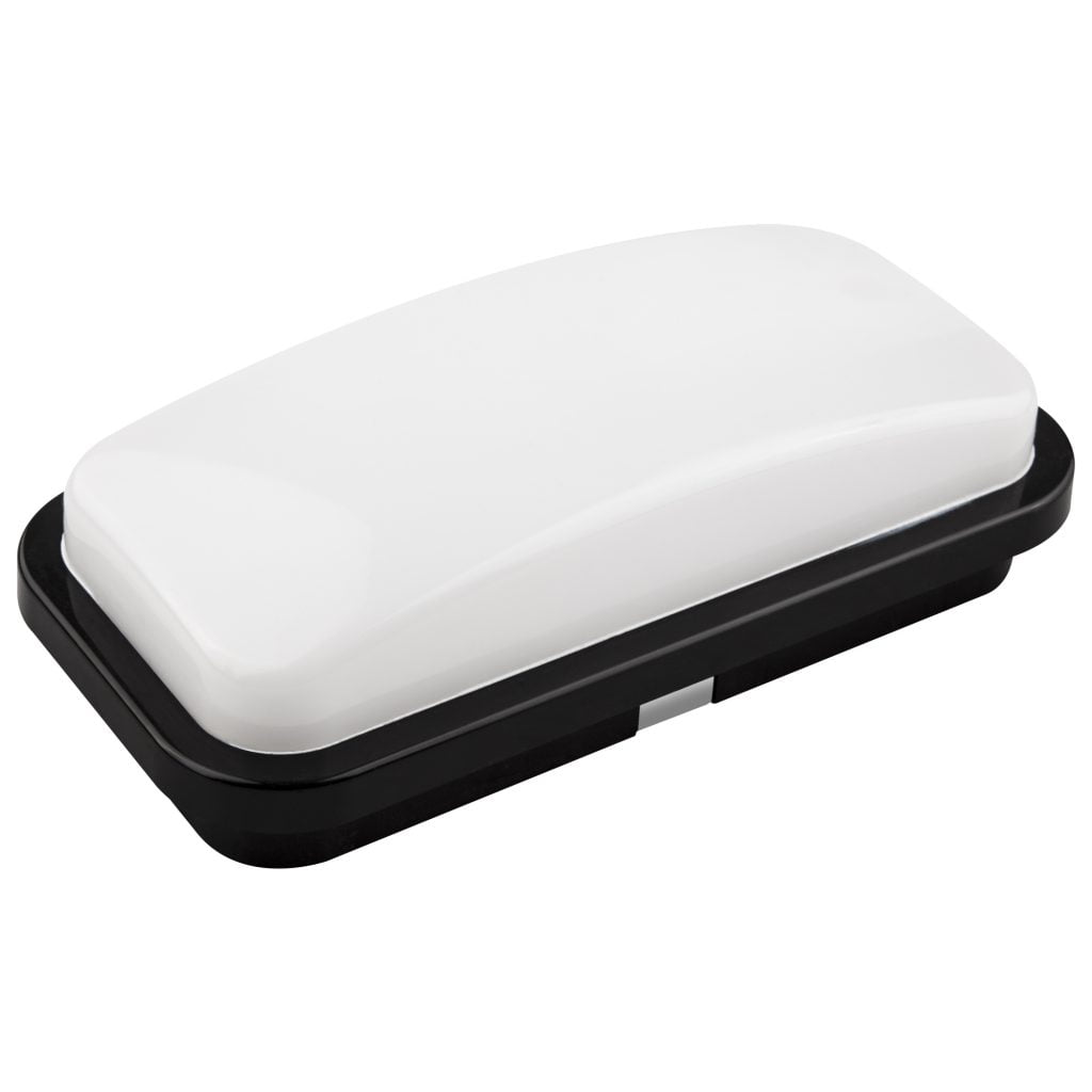 APLIQUE LED MATEL IP65 RECTANGULAR NEGRO 15W FRÍA
