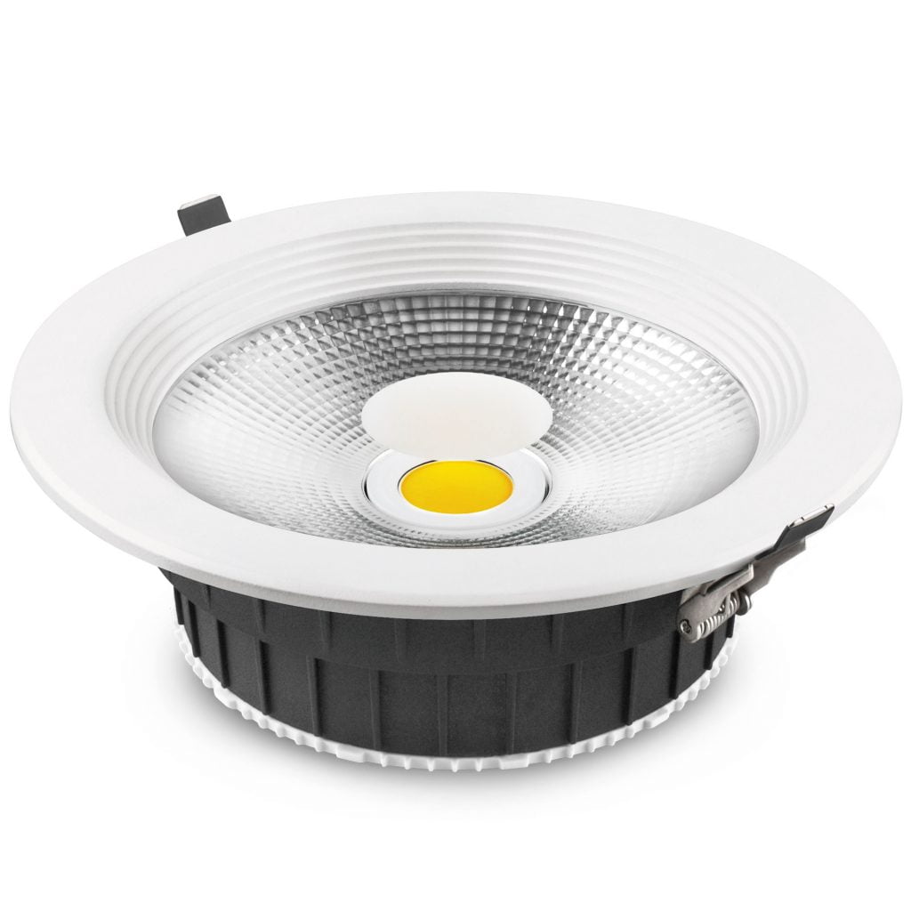 DOWNLIGHT LED MATEL ALUMINIO BLANCO EMPOTRAR 30W NEUTRA
