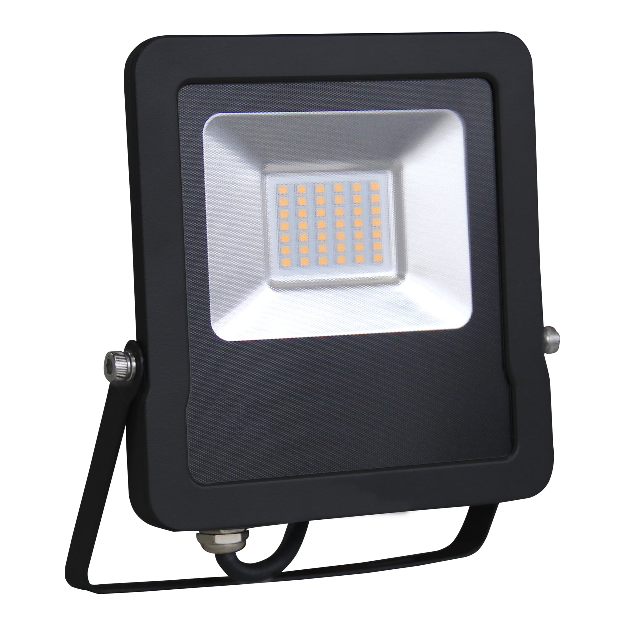 PROYECTOR LED MATEL PLANO NEGRO IP65 30W FRÍA
