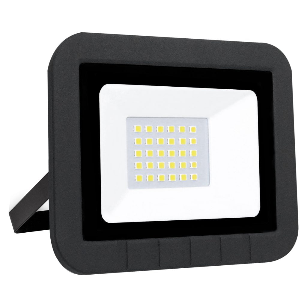 PROYECTOR LED MATEL PLANO NEGRO IP65 20W FRÍA