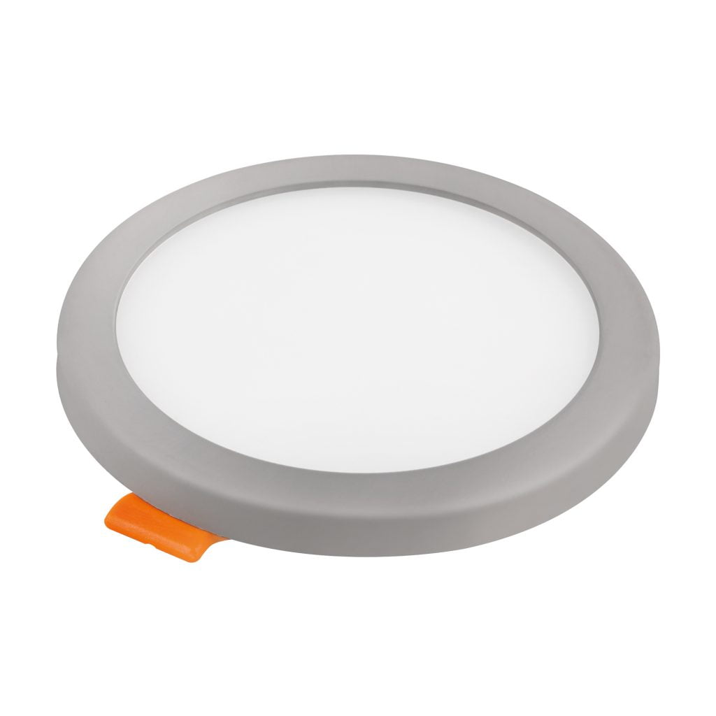 DOWNLIGHT LED MATEL AJUSTABLE REDONDO GRIS 6W FRÍA