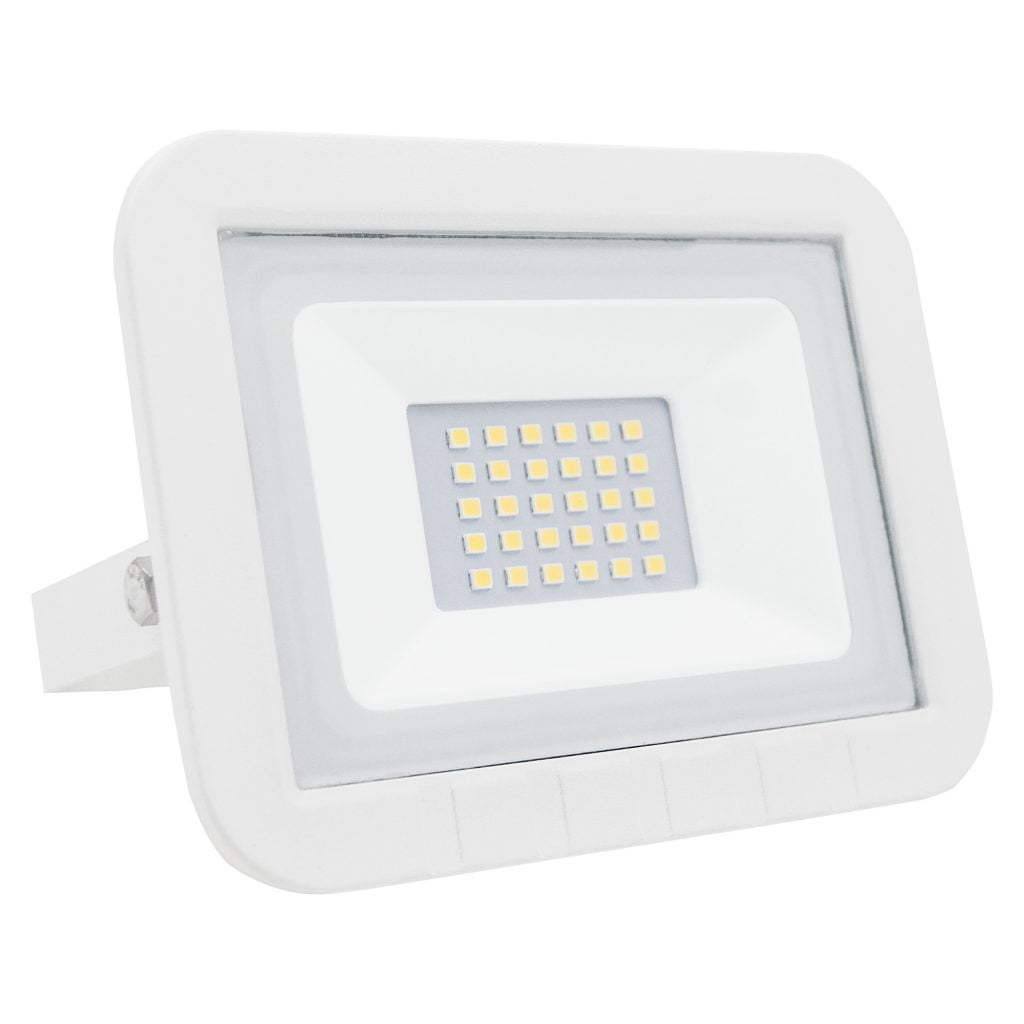PROYECTOR LED MATEL PLANO BLANCO IP65 20W FRÍA