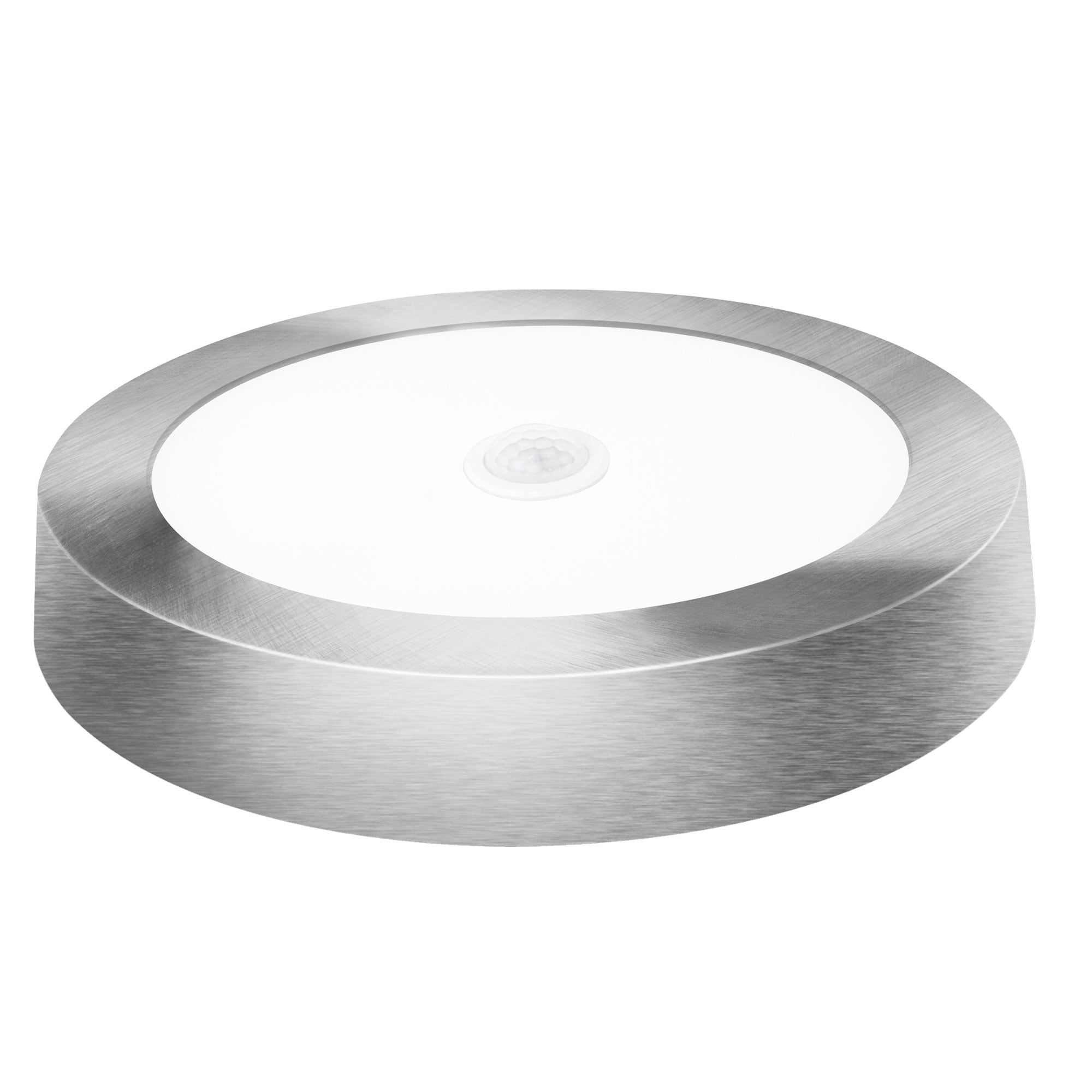 DOWNLIGHT LED MATEL SENSOR SUPERFICIE PLATA 18W FRÍA