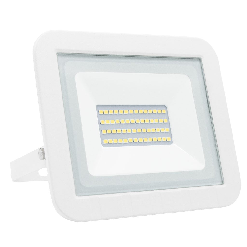 PROYECTOR LED MATEL PLANO BLANCO IP65 30W FRÍA