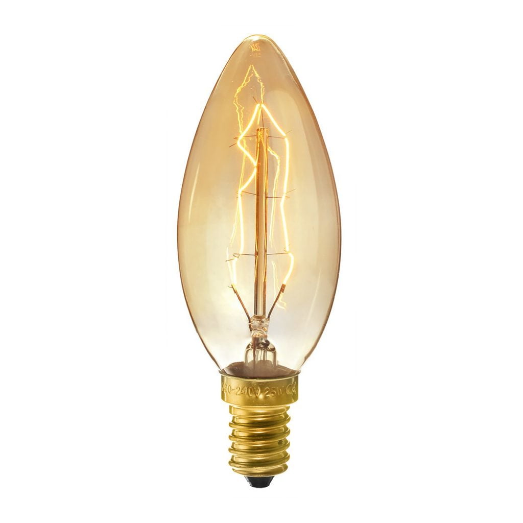 BOMBILLA LED MATEL EDISON E14 VELA VINTAGE 40W