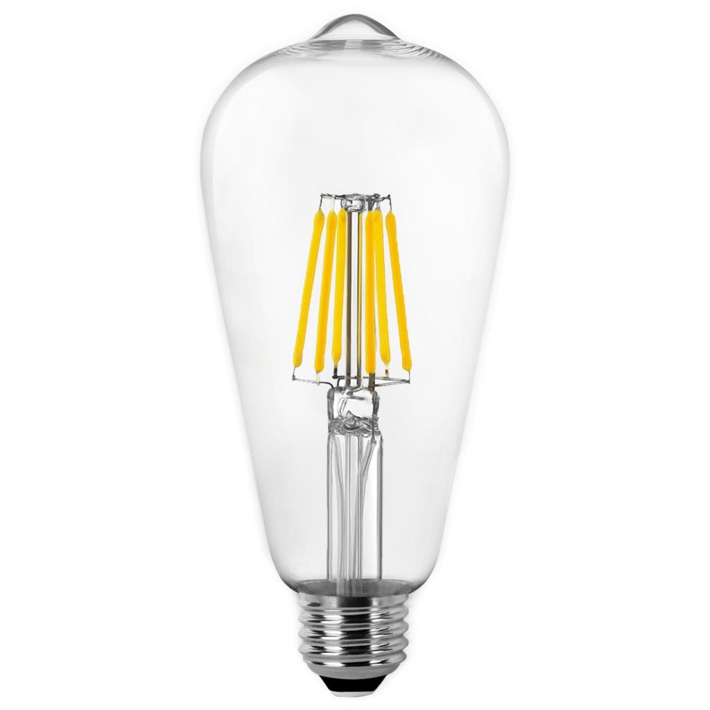 BOMBILLA LED MATEL FILAMENTO E27 PERA 8W FRÍA