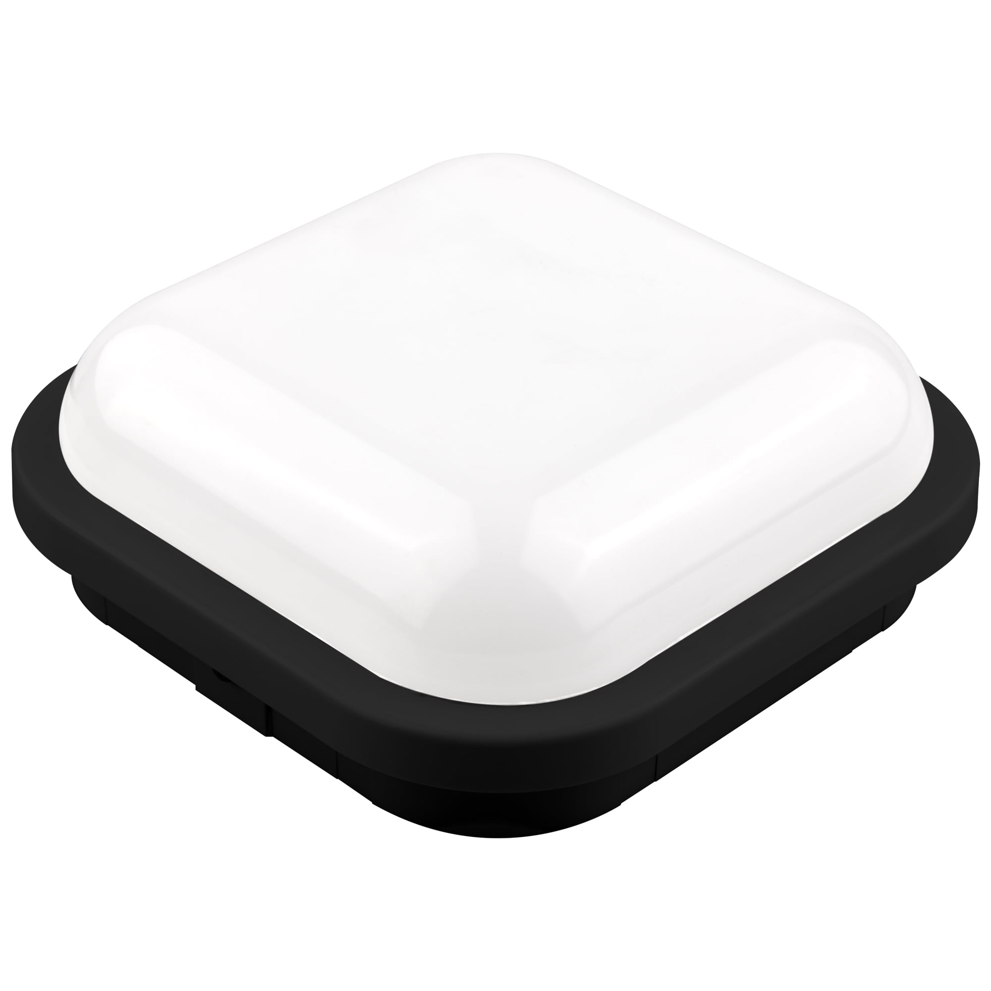 APLIQUE LED MATEL IP65 CUADRADO NEGRO 15W FRÍA