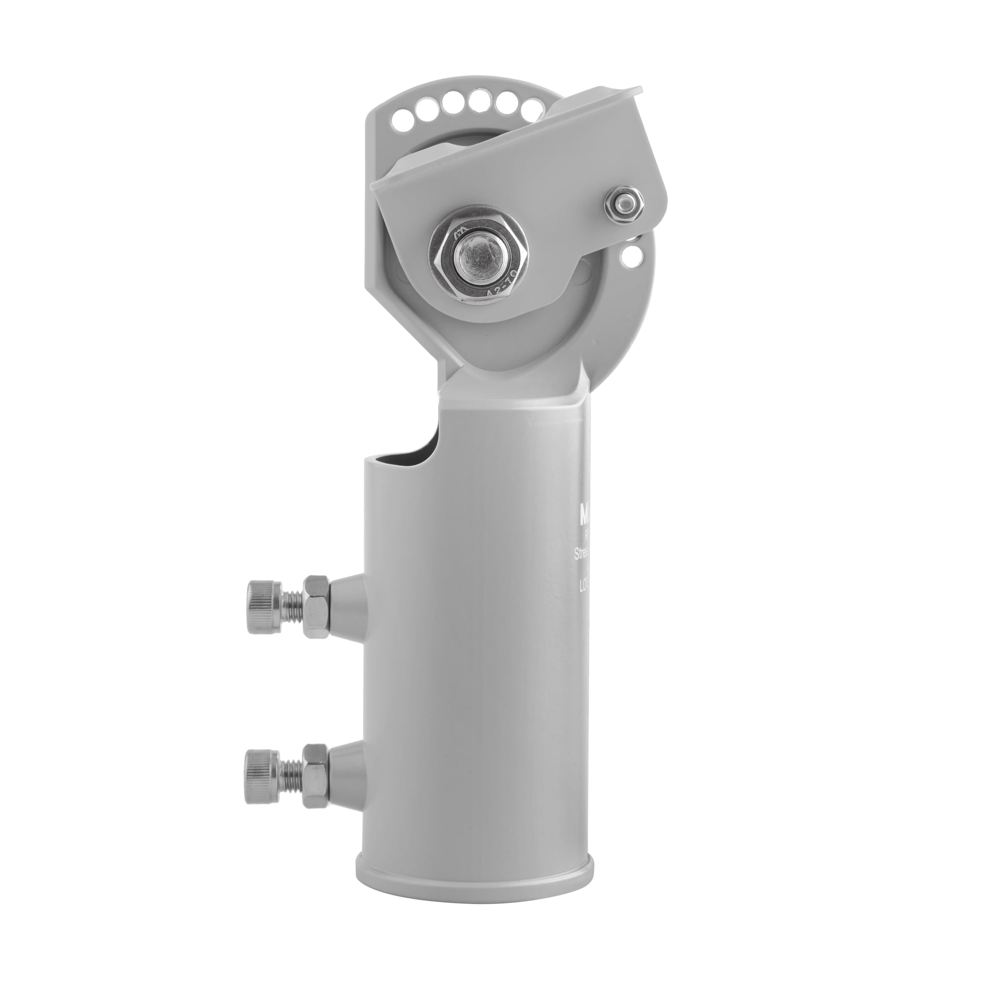 SOPORTE FAROLA LED MATEL PLATA 45/60W