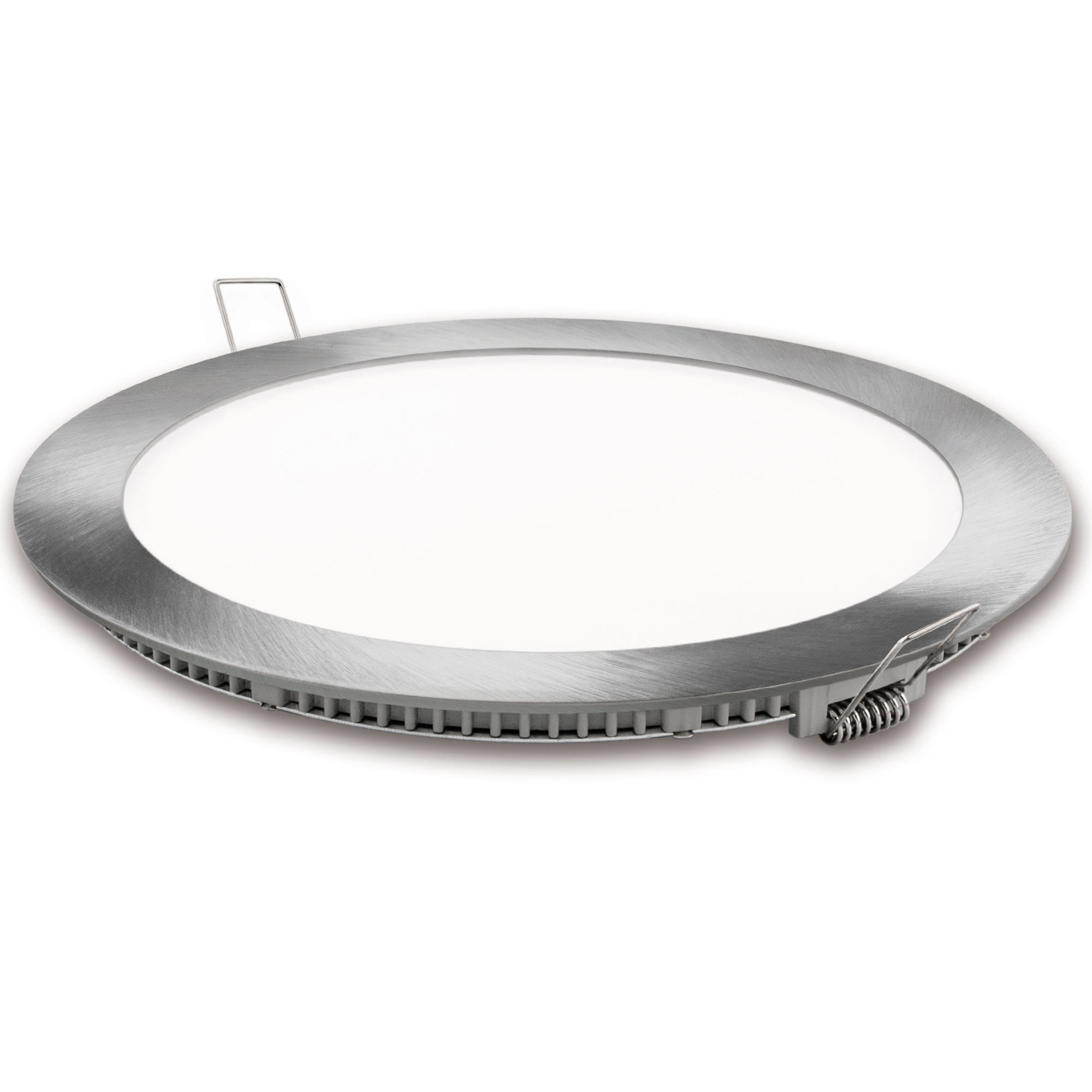 DOWNLIGHT LED MATEL REDONDO GRIS 18W CÁLIDA