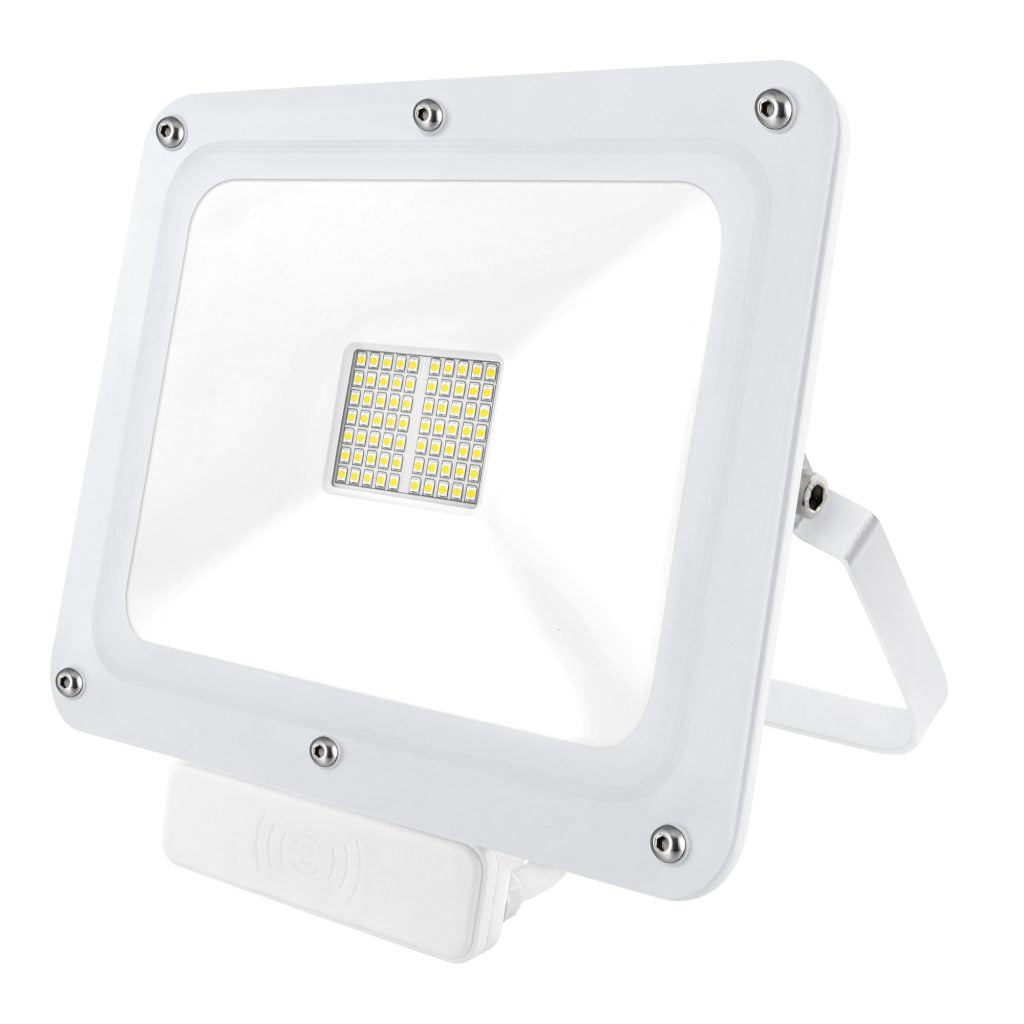 PROYECTOR LED MATEL SENSOR BLANCO IP65 100W FRÍA