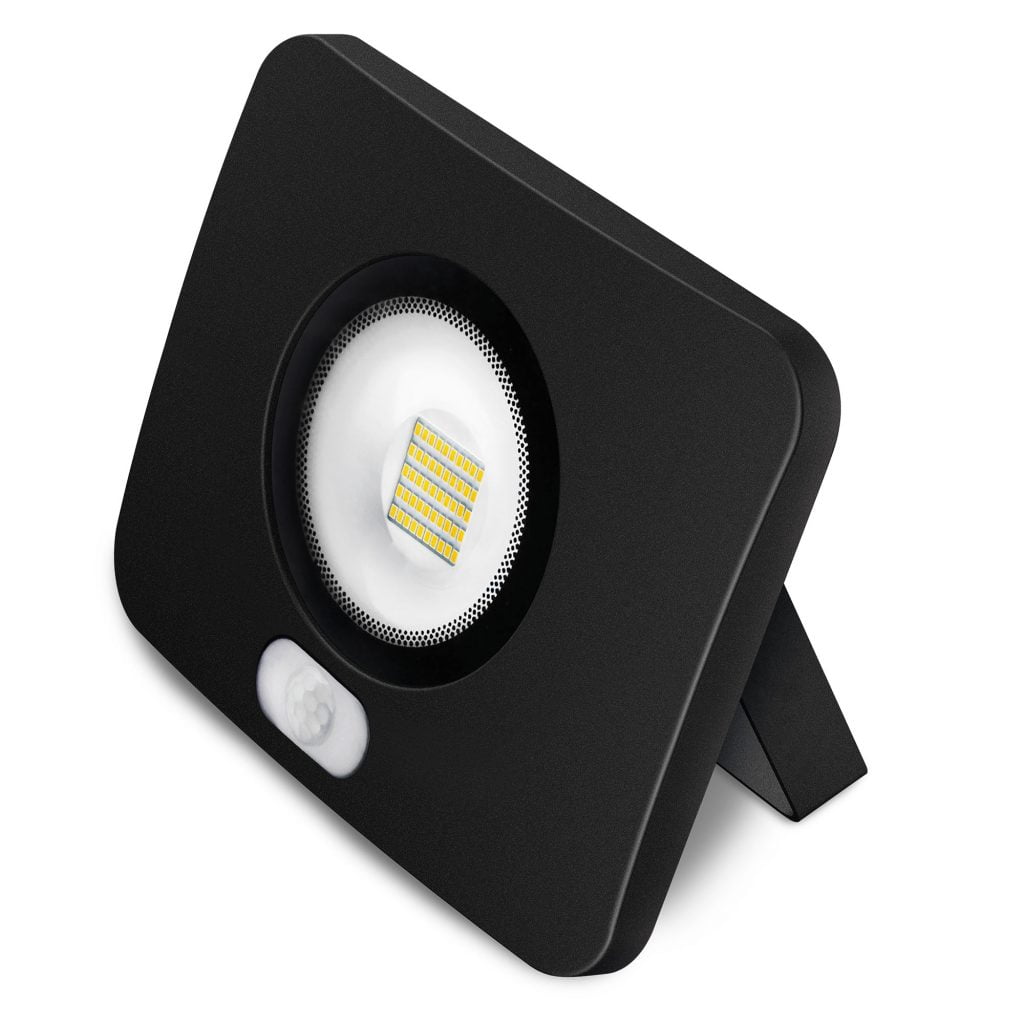 PROYECTOR LED MATEL SENSOR NEGRO IP65 30W FRÍA